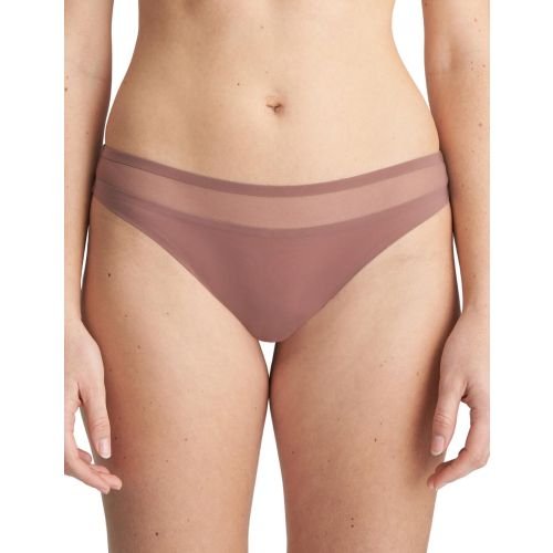 Marie Jo Louie Thong - Satin Taupe