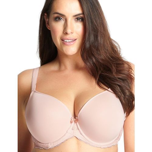 Sculptresse by Panache Sasha Moulded Plunge Bra - Soft Pink