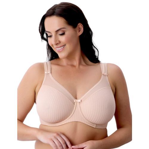 Berlei Beauty Stripe Smoothing Minimiser Bra - Blush