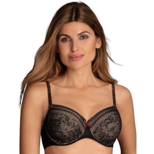Rosa Faia by Anita Fleur Underwired Bra - Black