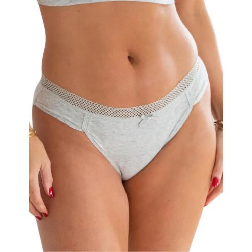 Pour Moi Love To Lounge Brief - Grey Marl