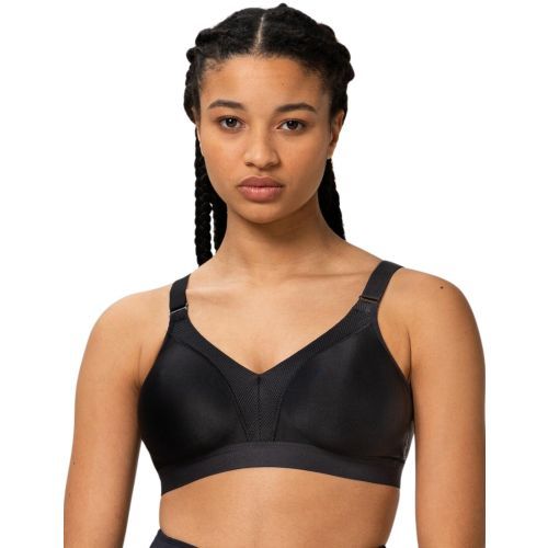 Triumph Triaction Wellness Non Wired Sports Bra - Black