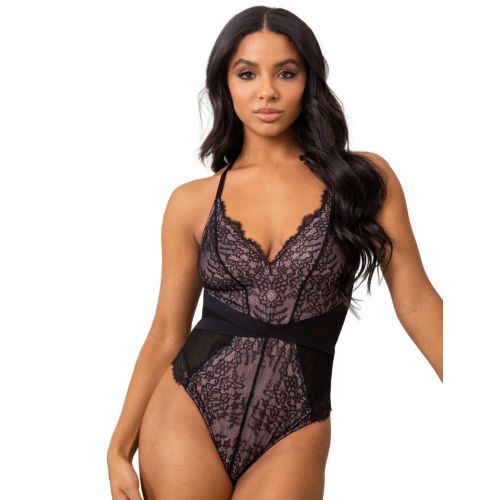 Pour Moi Dark Romance Body - Black/Pink
