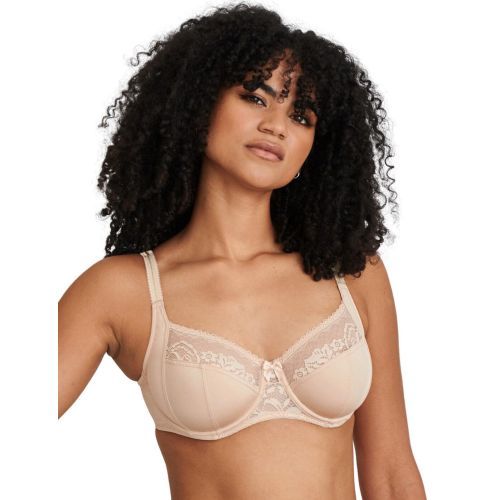 Pour Moi Aura Side Support Bra - Almond