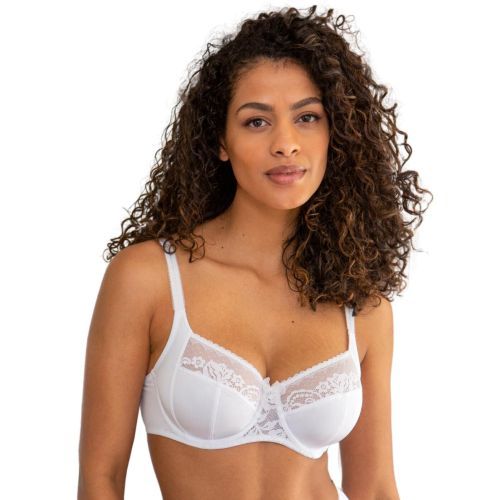 Pour Moi Aura Side Support Bra - White