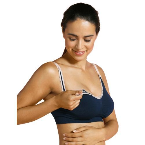 Carriwell Original Deluxe Nursing Bra - Navy