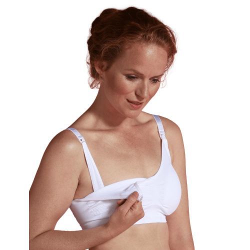 Carriwell Original Nursing Bra - White