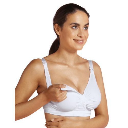 Carriwell Nursing Bra with Carri-Gel - White