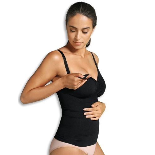 Carriwell Shaping Nursing Top - Black