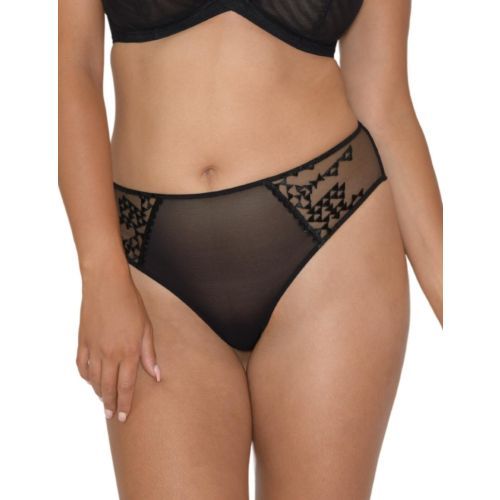 Curvy Kate Centre Stage Deep Thong - Black