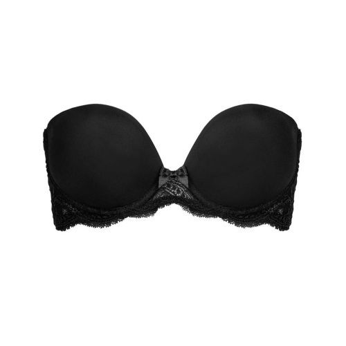 Simone Perele Eden Strapless Plunge Bra - Black