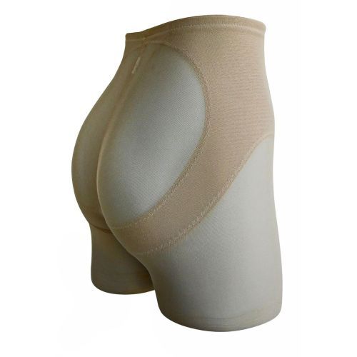 Miraclesuit Sexy Sheer Rear Lifting Boy Short - Warm Beige