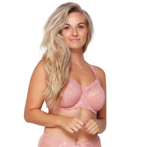 Lingadore Basic Collection Full Coverage Lace Bra - Antique Rose