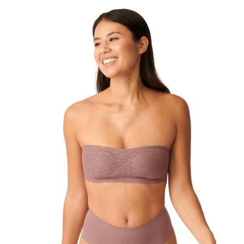 Sloggi Zero Feel Lace 2.0 Bandeau Bra - Cacao