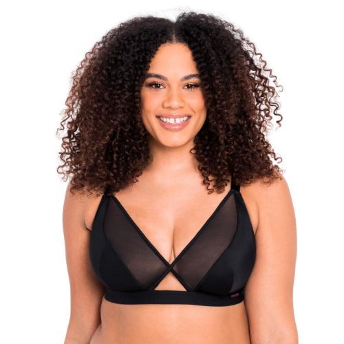 Curvy Kate Get Up and Chill Bralette - Black