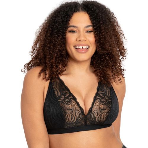 Curvy Kate Lace Daze Bralette - Black