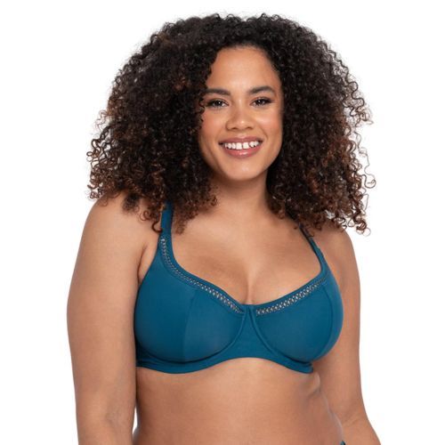 Curvy Kate First Class Balcony Bikini Top - Deep Teal
