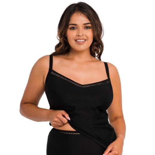 Curvy Kate First Class Tankini Top - Black