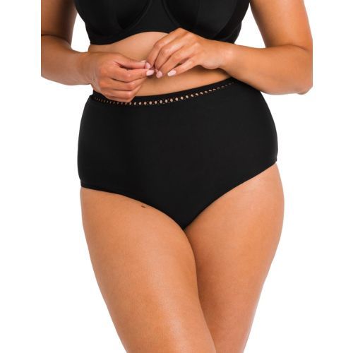 Curvy Kate First Class High Waist Bikini Brief - Black