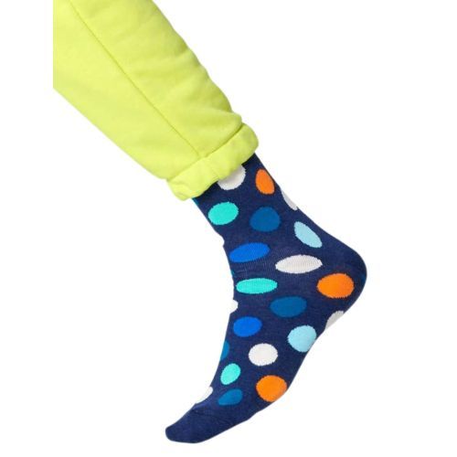 Happy Socks Big Dot Sock - Blue