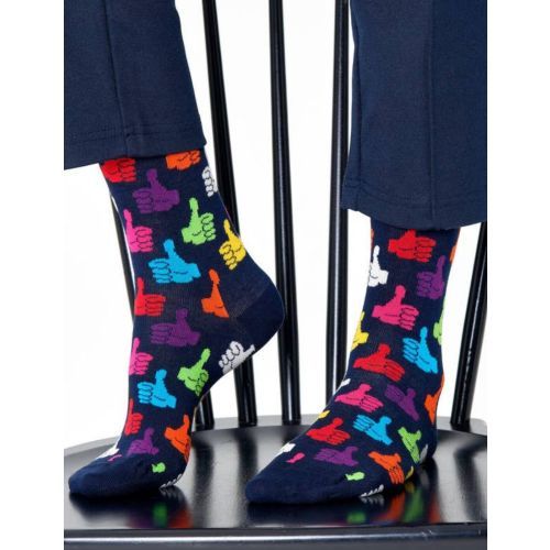 Happy Socks Thumbs Up Sock - Blue