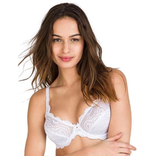 Playtex Flower Elegance Lace Bra - White