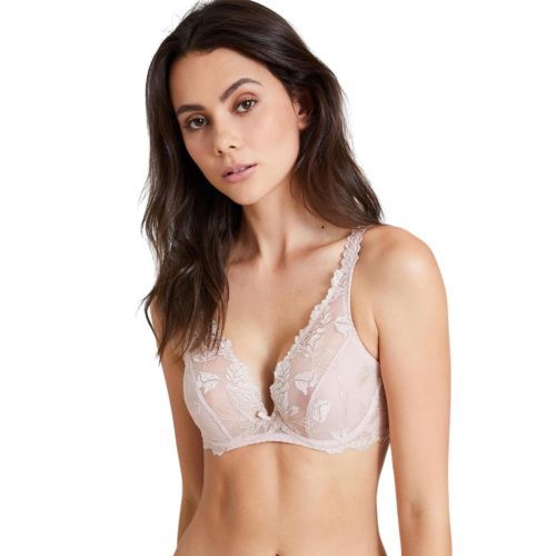 Aubade Softessence Plunge Triangle Bra - Skin