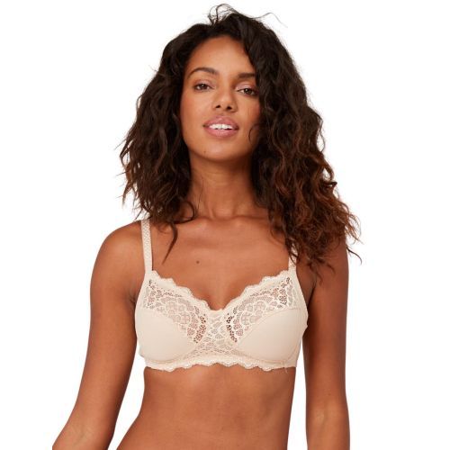 Simone Perele Caresse Soft Cup Bra - Peau Rosee