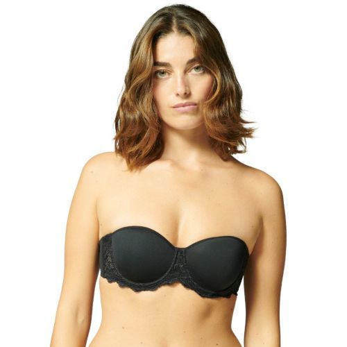 Simone Perele Caresse Strapless Bra - Black