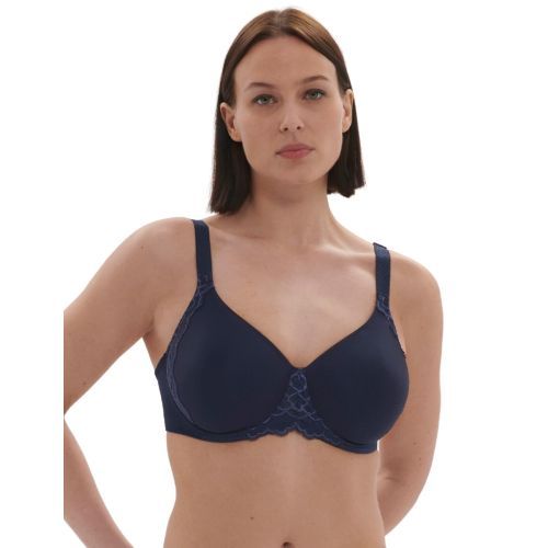 Simone Perele Caresse Seamless Bra - Ink Blue