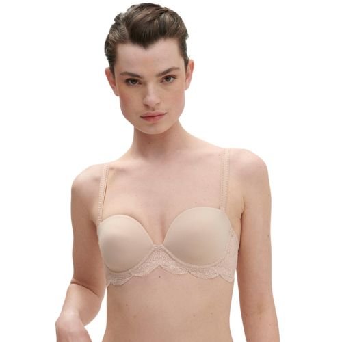 Simone Perele Karma Strapless Plunge Bra - Peau Rosée