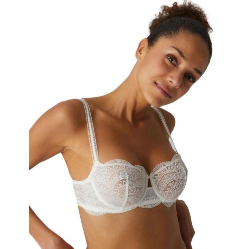 Simone Perele Karma Half Cup Bra - Natural