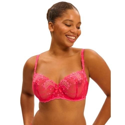 Simone Perele Wish Half Cup Bra - Fabulous Pink