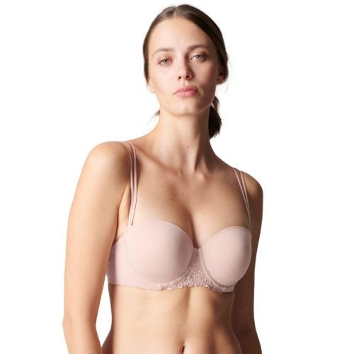 Simone Perele Delice Strapless Bra - Blush