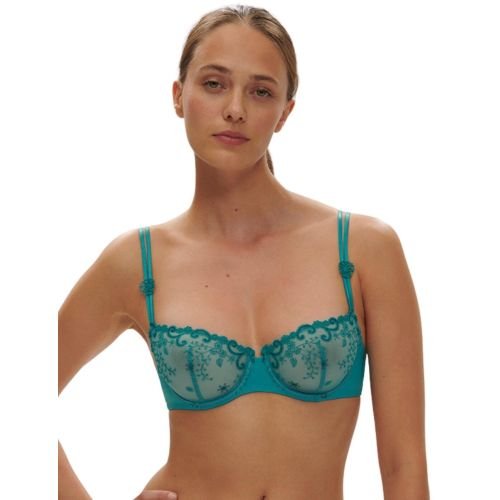Simone Perele Delice Half Cup Bra - Atoll Blue