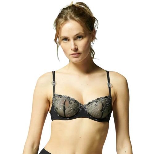 Simone Perele Delice Half Cup Bra - Moonlight