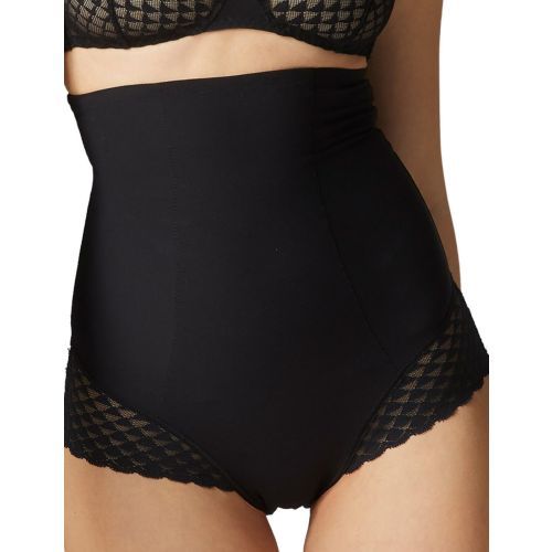 Simone Perele Subtile High Rise Brief - Black