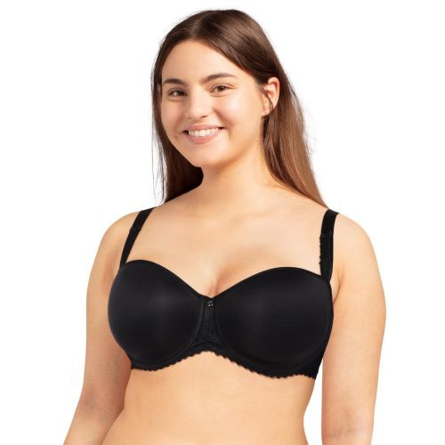 Chantelle Every Curve Half Cup Memory Foam T Shirt Bra - Black