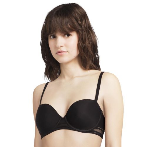 Passionata by Chantelle Rhythm Bandeau T Shirt Bra - Black