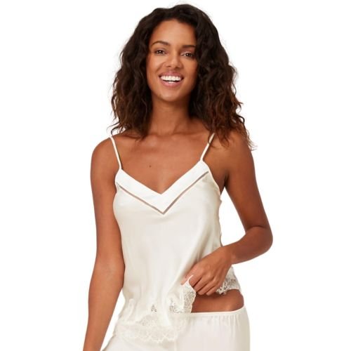Simone Perele Nocturne Camisole Top - Natural