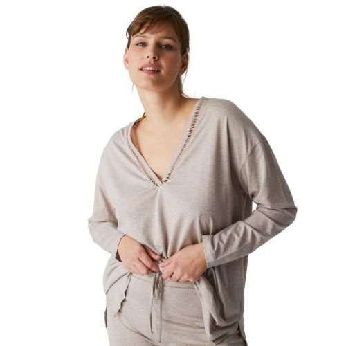 Simone Perele Brume T Shirt - Mottled Beige