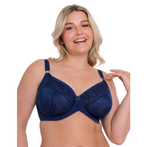 Curvy Kate Wonderfull Vibe Full Cup Balcony Bra - Navy