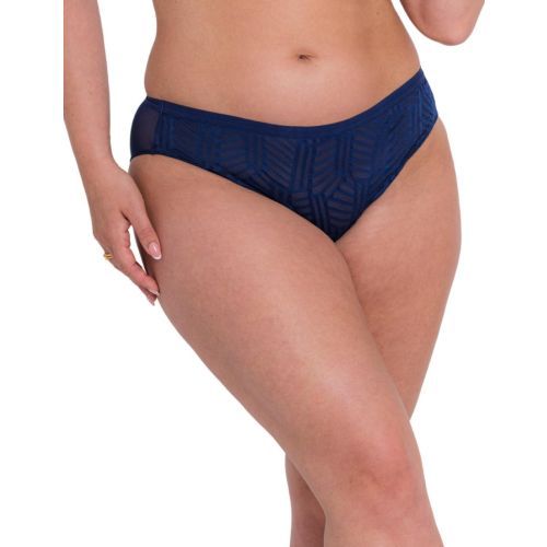 Curvy Kate Wonderfull Vibe High Leg Brief - Navy