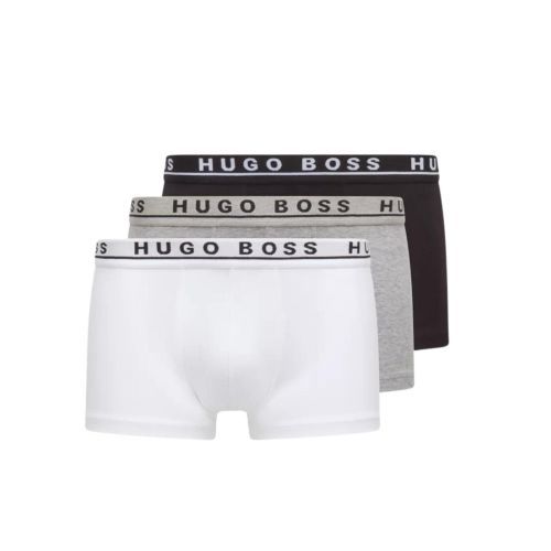 Hugo Boss Boxers 3 Pack - Black/Grey/White