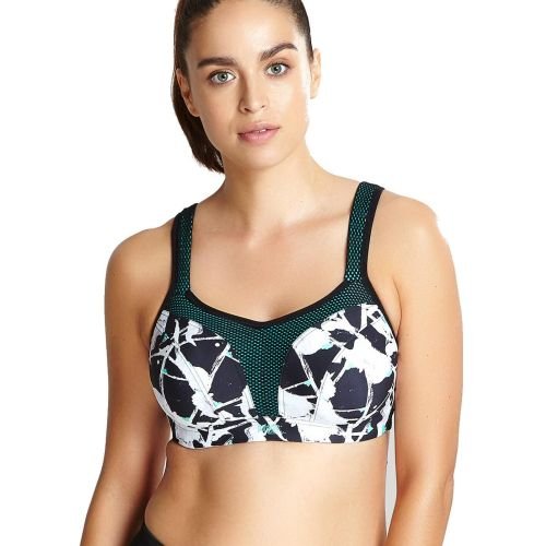 Panache Underwired Sports Bra - Graffiti Print