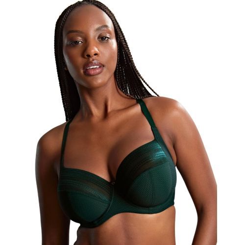 Panache Serene Full Cup Bra - Dark Green