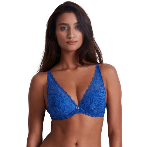 Aubade Rosessence Padded Plunge Bra - Magic Blue