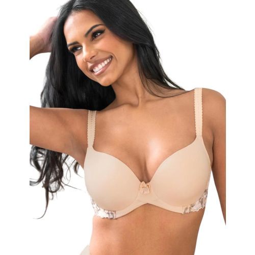 Pour Moi Sofia T Shirt Bra - Latte