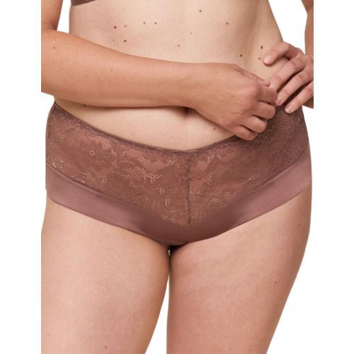 Triumph Vivid Spotlight Maxi Brief - Rose Brown