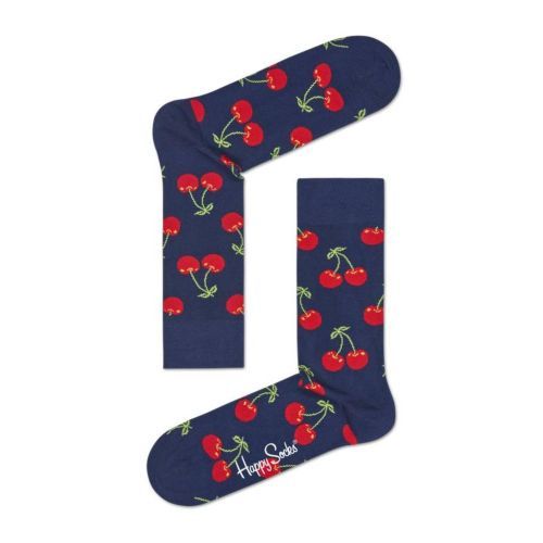 Happy Socks Cherry Sock - -6050 Navy